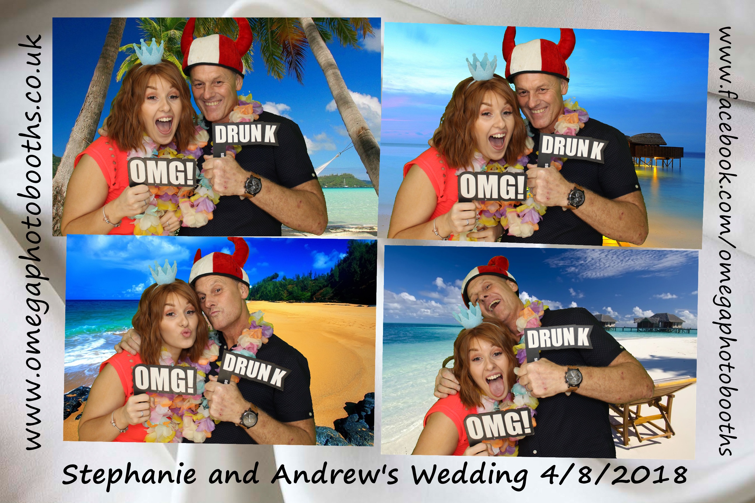 Stephanie and Andrew's Wedding | View more photos from the event at gallery.omegaphotobooths.co.uk/u/Omega-Photobooths/Stephanie-and-Andrews-Wedding